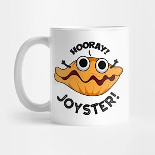 Joyster Funny Joyful Animal Oyster Pun Mug